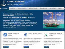 Tablet Screenshot of expert-maritime-bateau.com